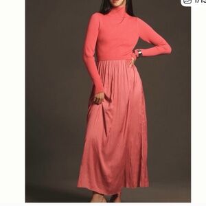 Anthropologie Thea twofer sweater dress